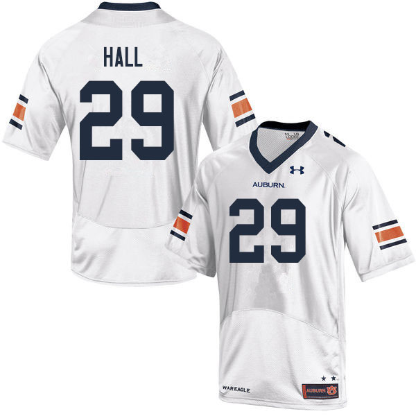 Men #29 Derick Hall Auburn Tigers College Football Jerseys Sale-White
